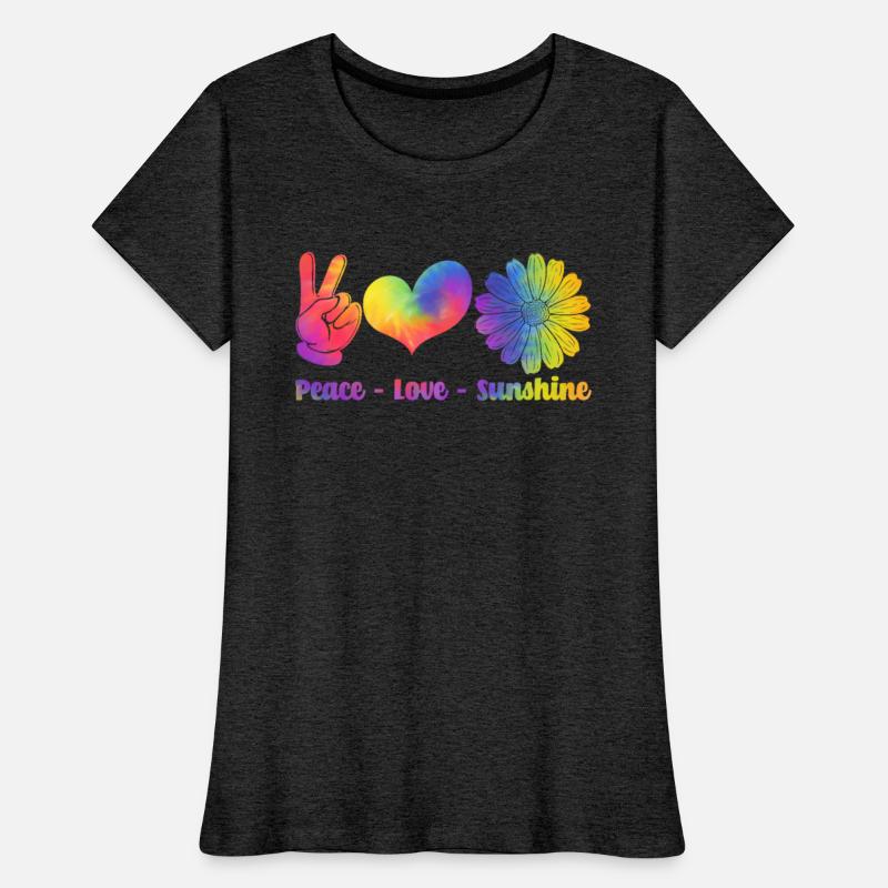 Hippie Retro Rainbow Peace Love Sunshine