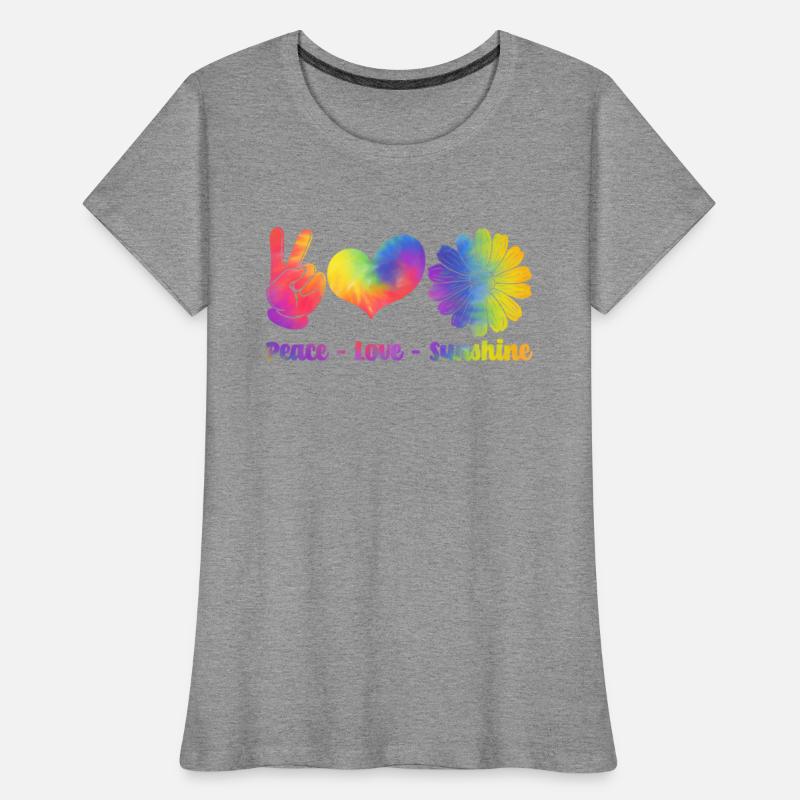 Hippie Retro Rainbow Peace Love Sunshine