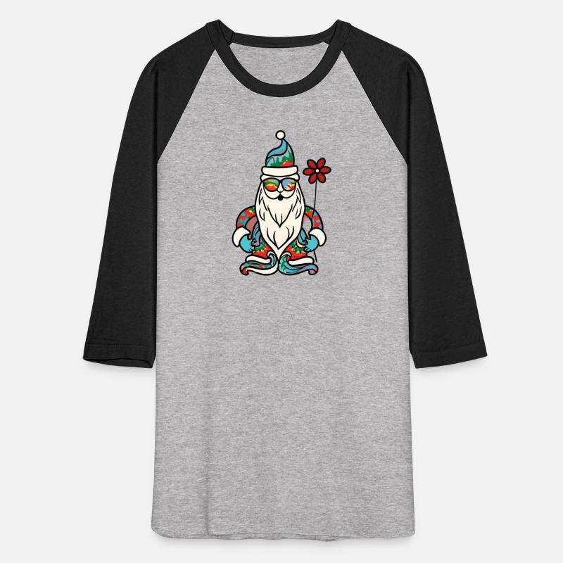 Hippie Santa Cool Retro Father Christmas