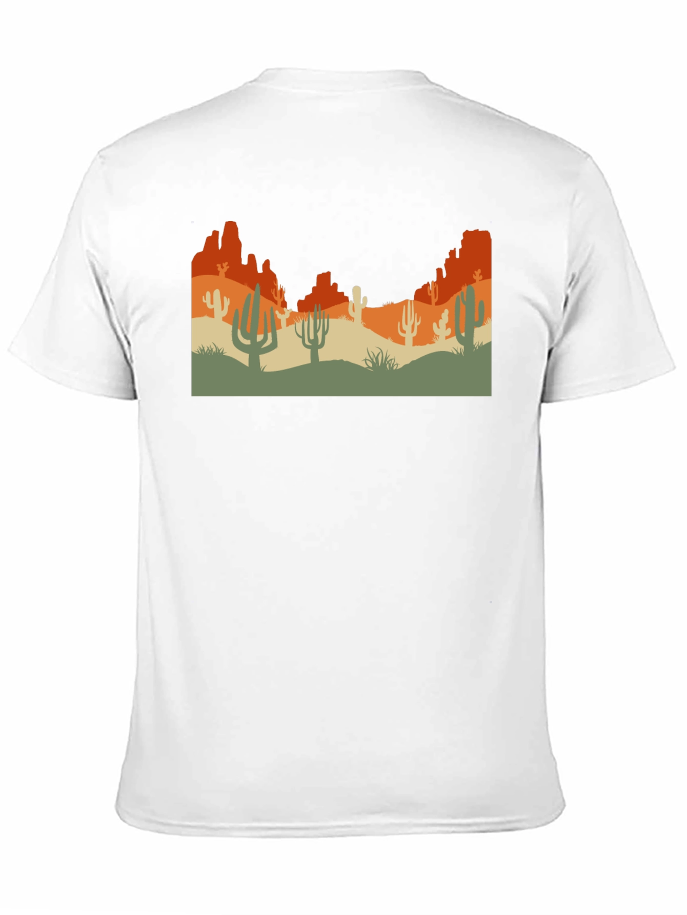 Desert Graphic Tee - Black Unisex T-Shirt