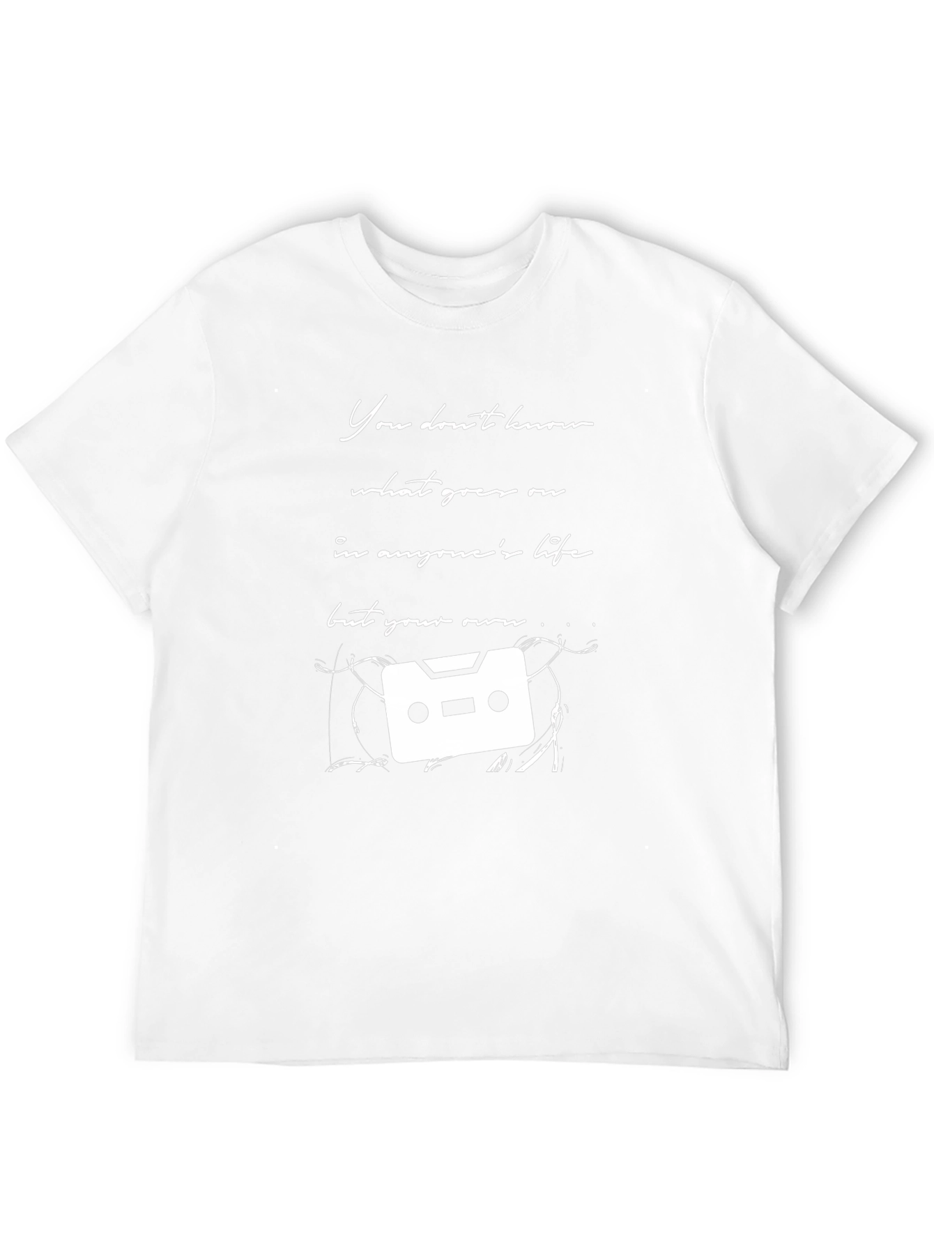 Cassette Tape Graphic T-Shirt