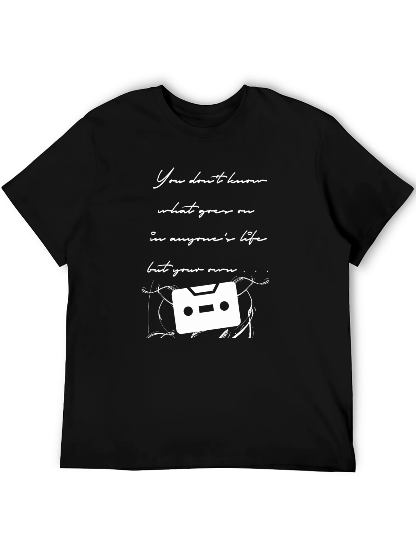 Cassette Tape Graphic T-Shirt