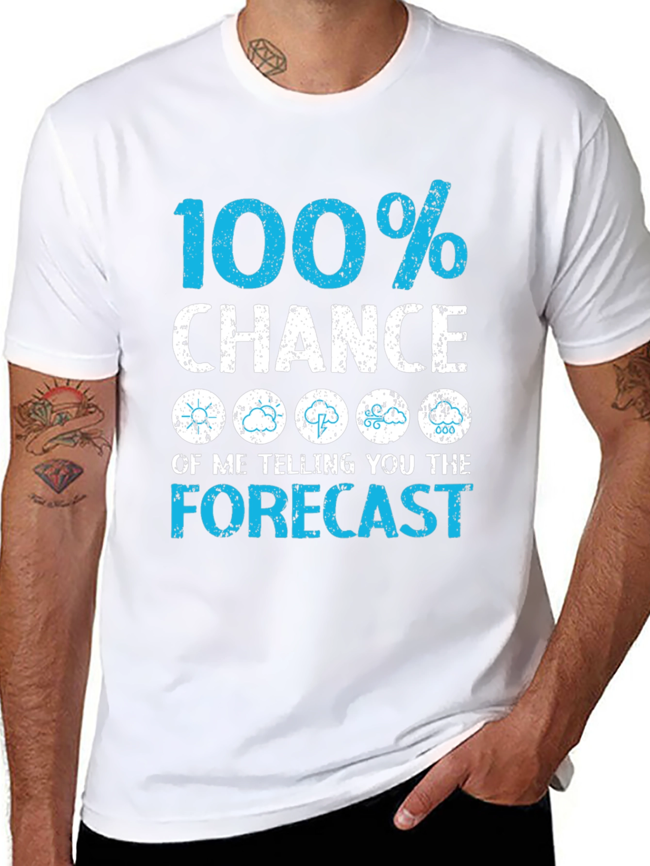 Funny Weather Forecast T-Shirt