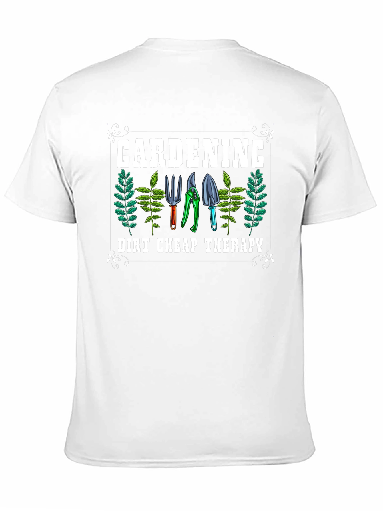 Gardening Therapy T-Shirt - Dirt Cheap Therapy