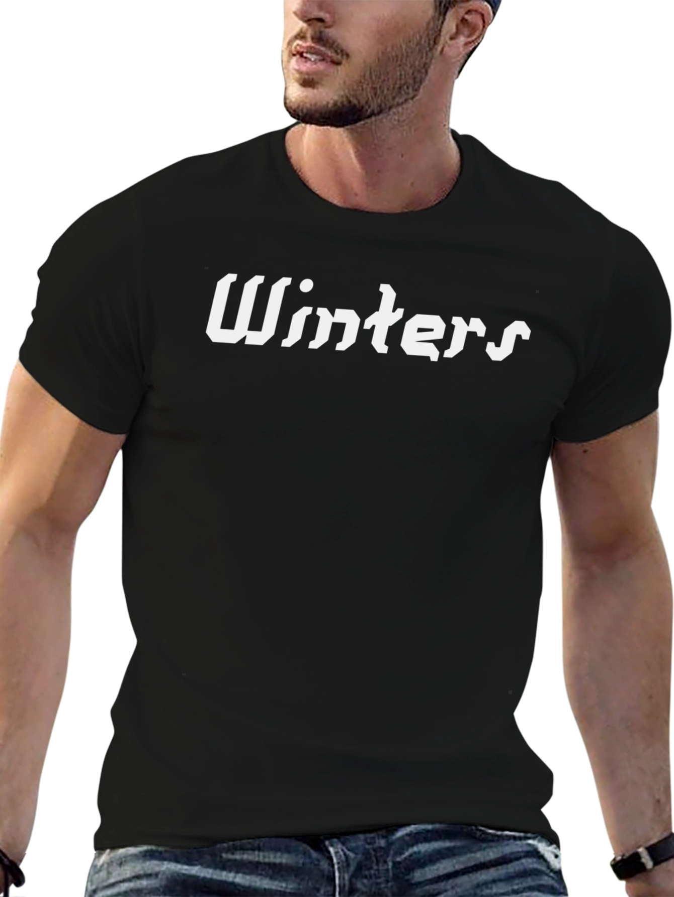 Winters Graphic Tee - Mens Black T-Shirt