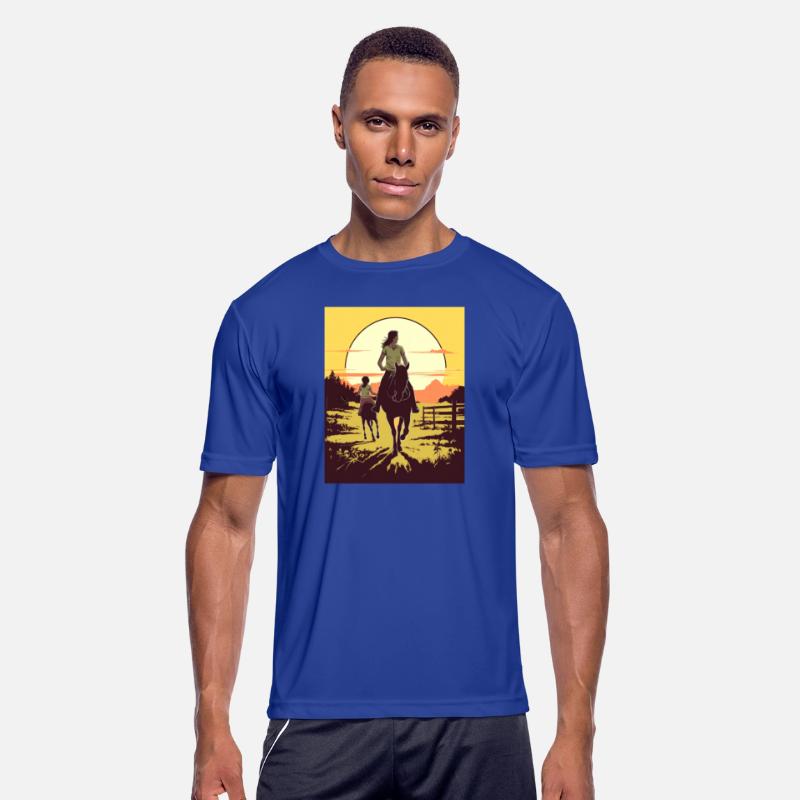 Horse Rider Mom Mother Daughter Horseback Riding