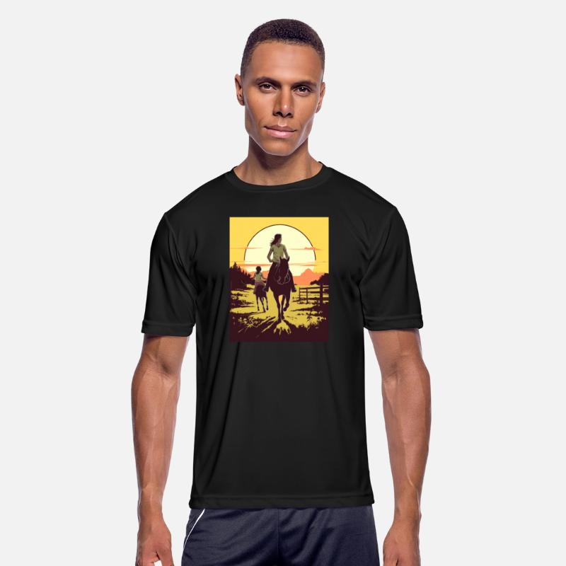 Horse Rider Mom Mother Daughter Horseback Riding