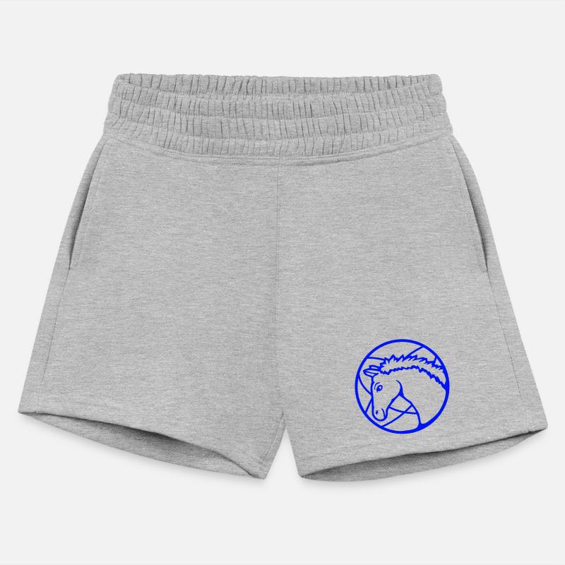 Horse stands rider cartoon riding cute comic cool