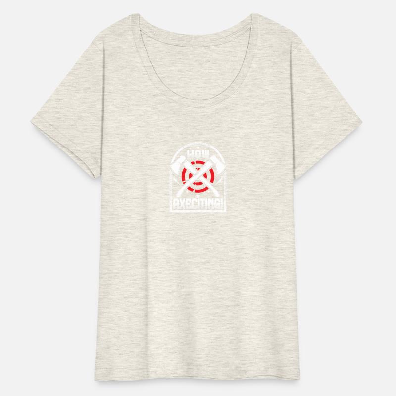 How Axeciting - Funny Ax Throwing Quote Crossed Ax