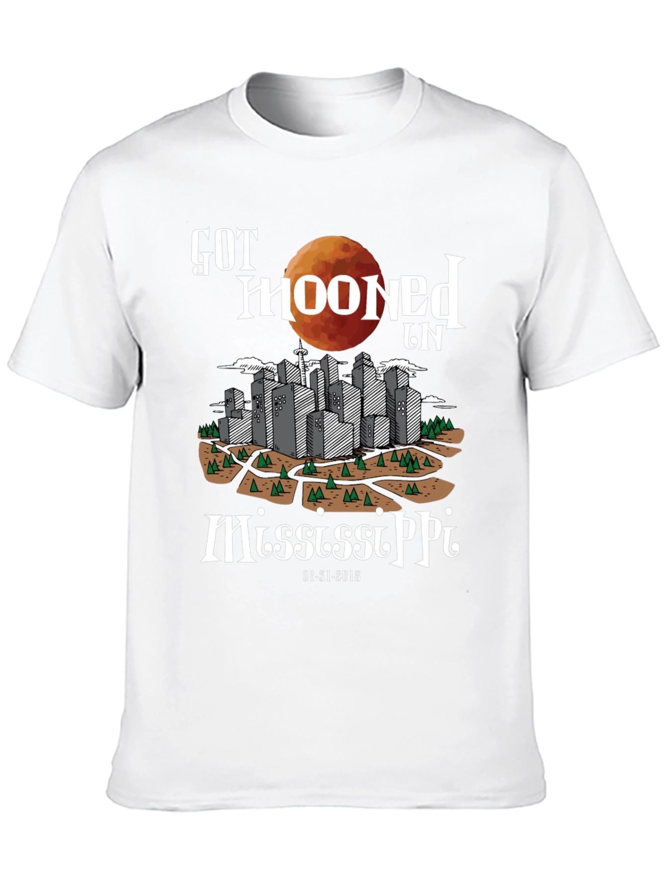 Got Mooned In Mississippi T-Shirt