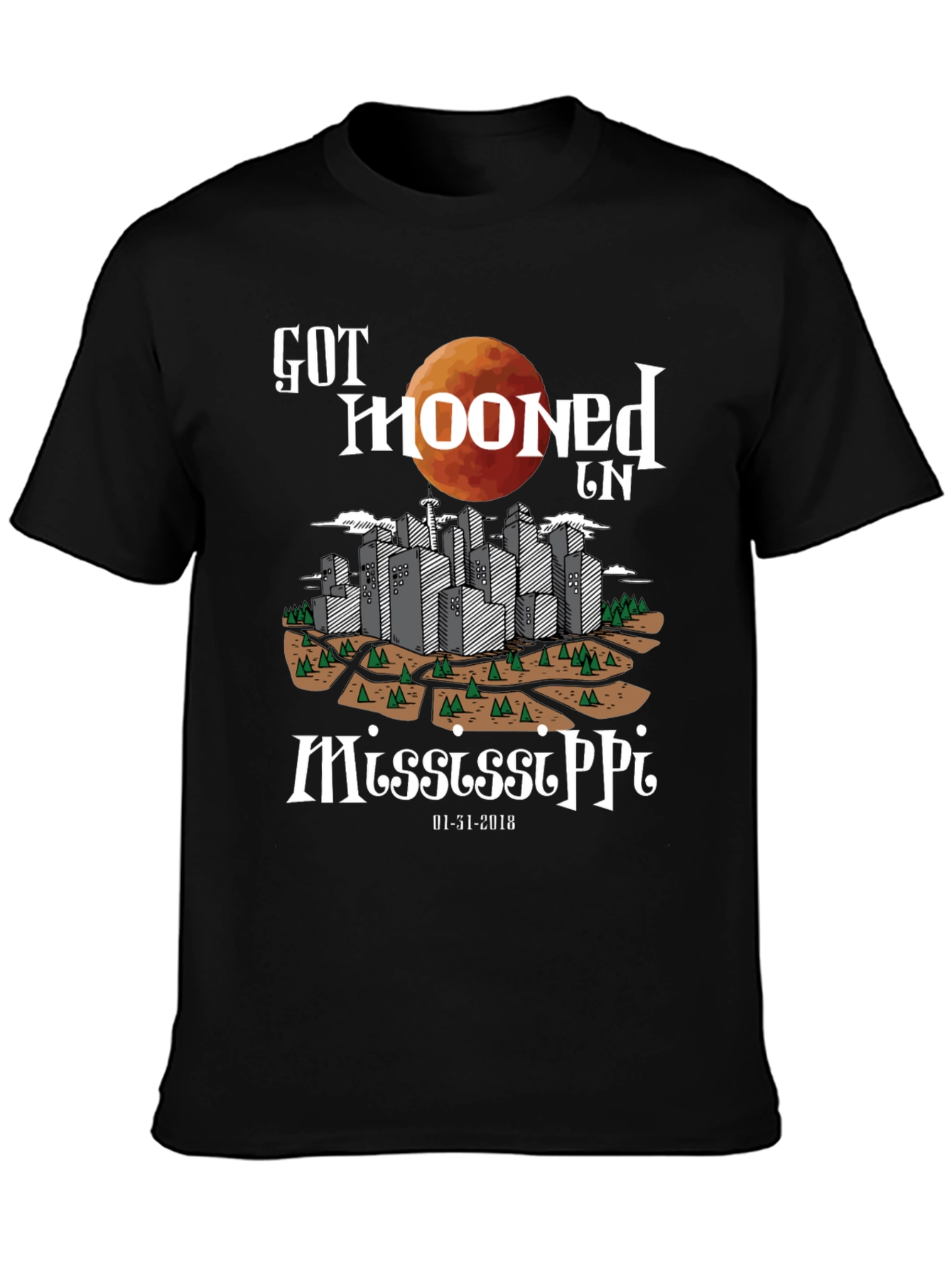 Got Mooned In Mississippi T-Shirt