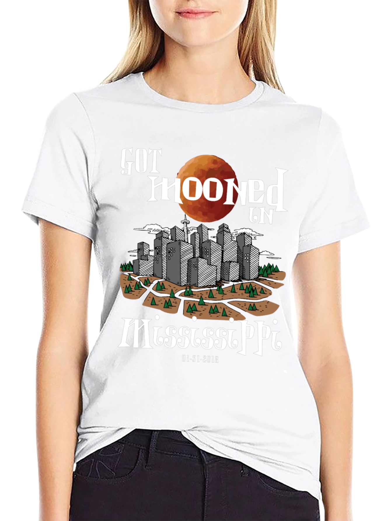 Got Mooned In Mississippi T-Shirt