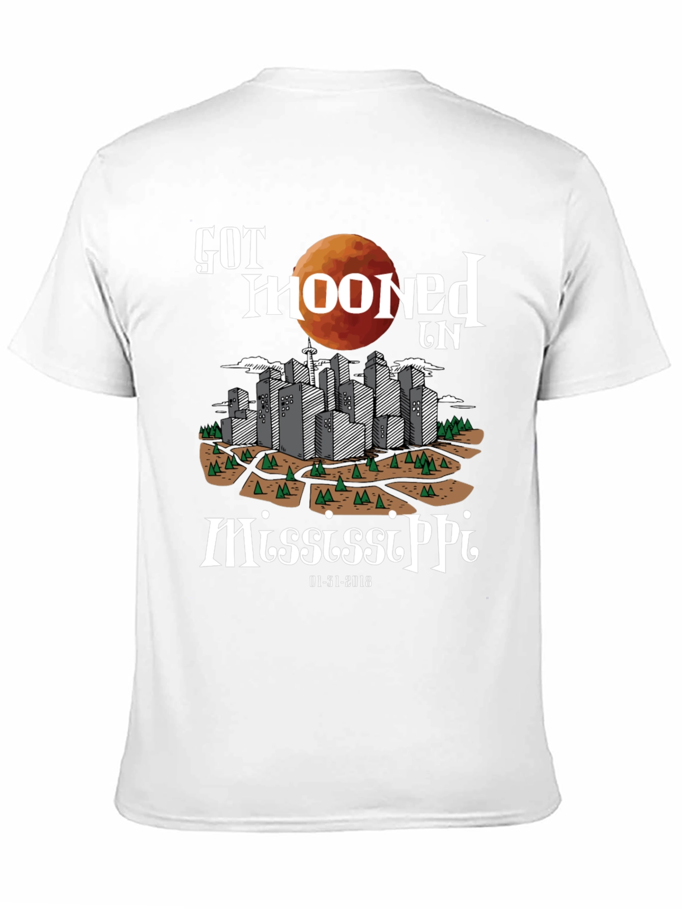 Got Mooned In Mississippi T-Shirt