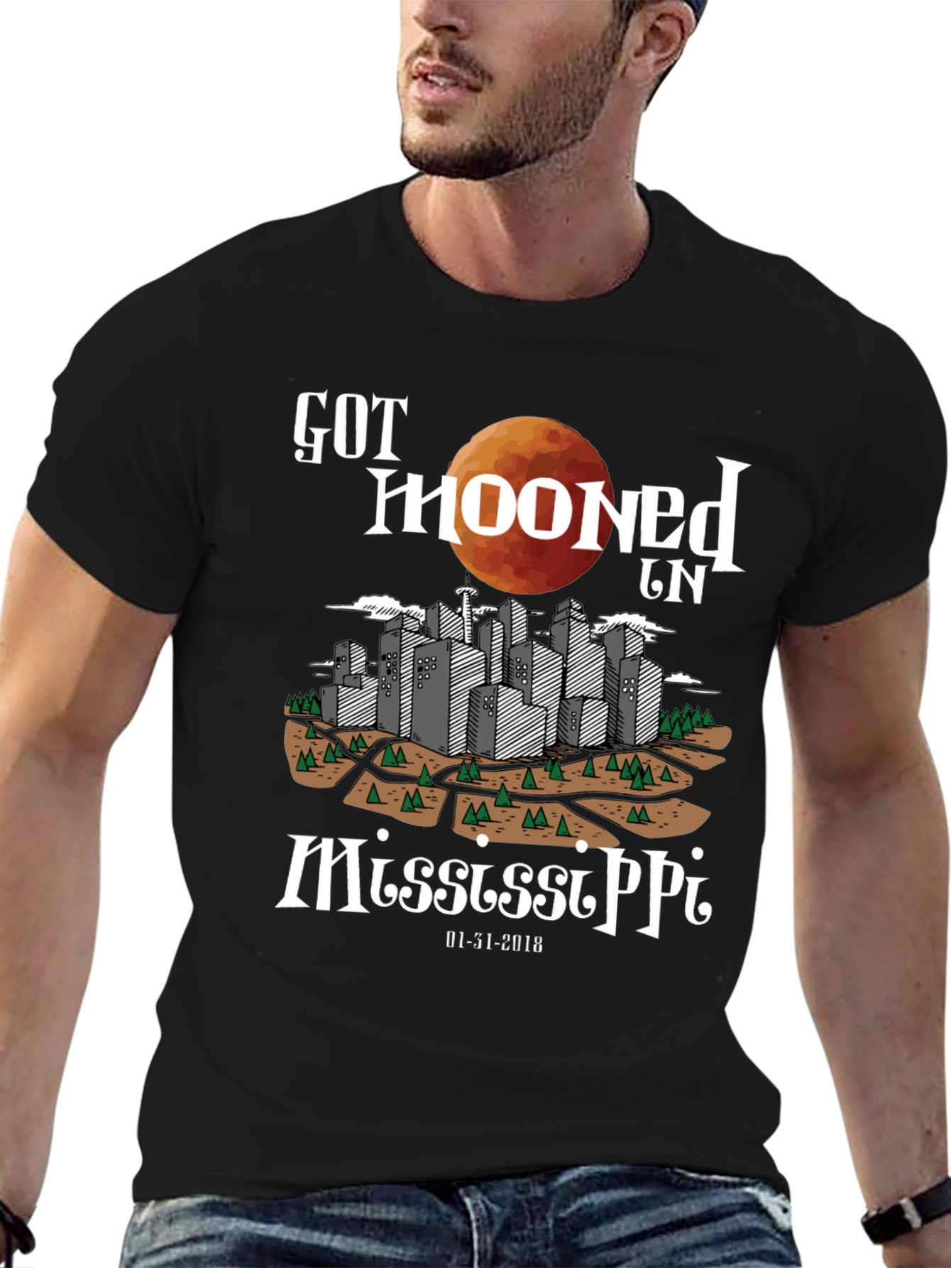 Got Mooned In Mississippi T-Shirt