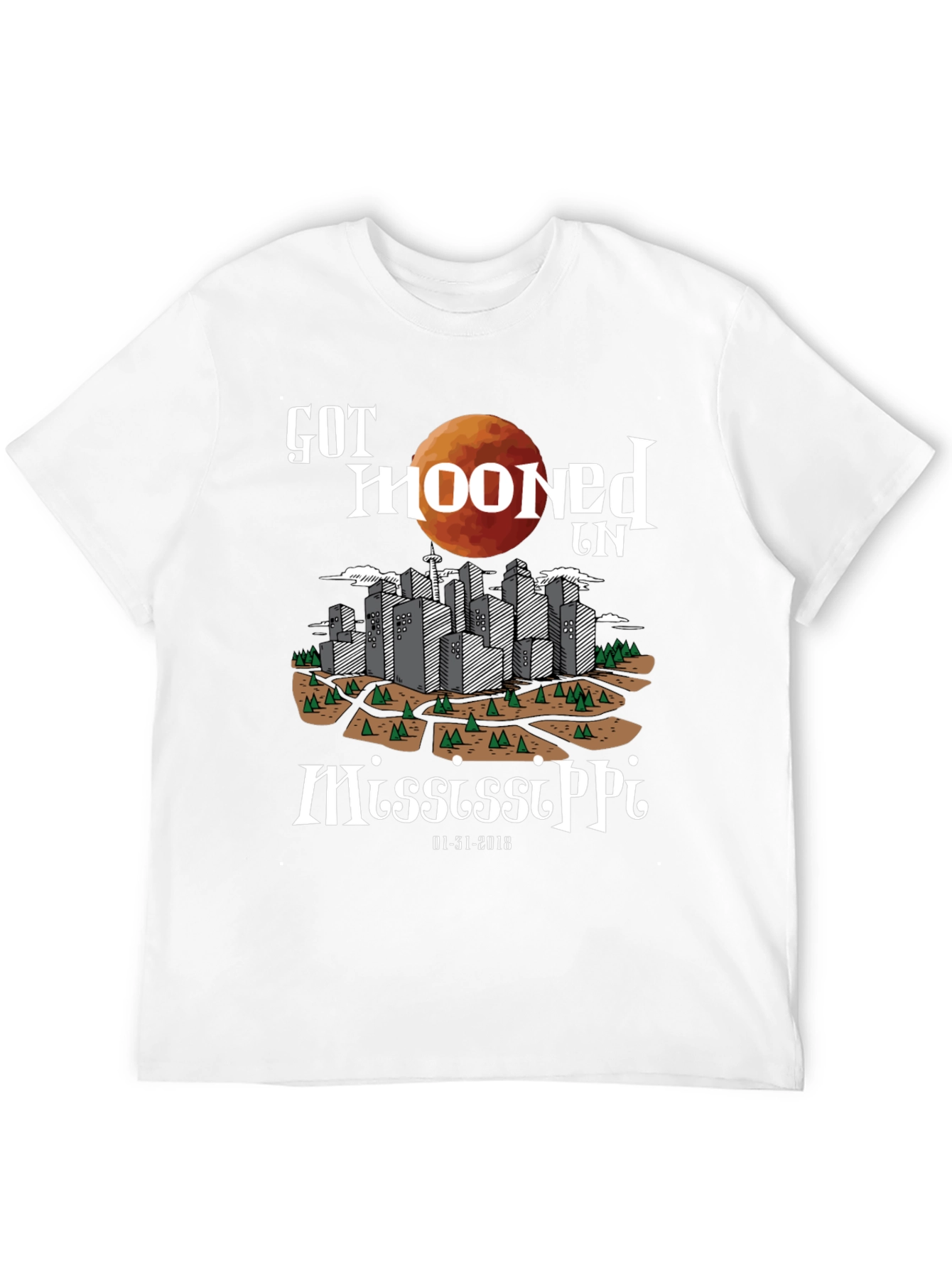Got Mooned In Mississippi T-Shirt