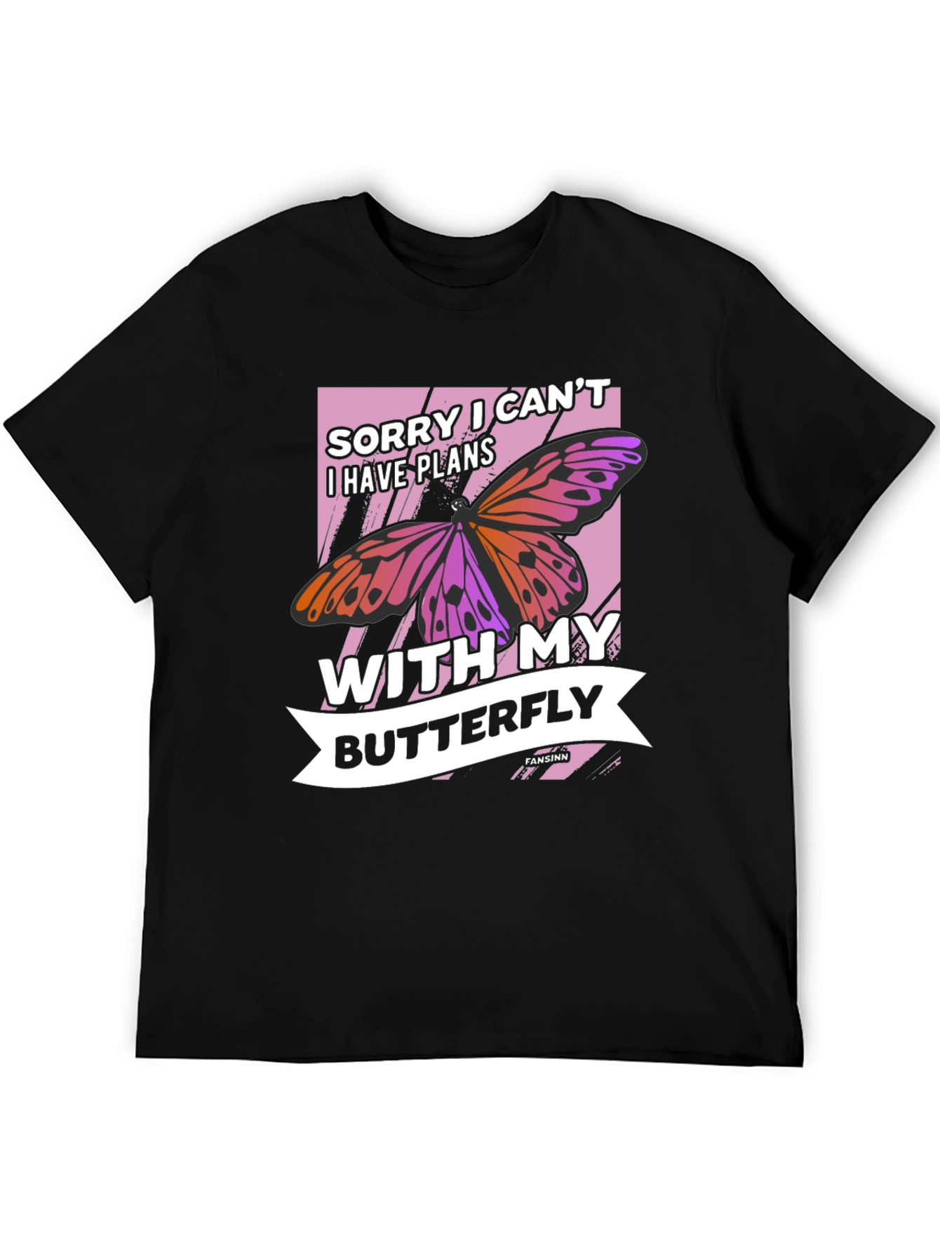 Butterfly Plans T-Shirt - Unique Graphic Tee