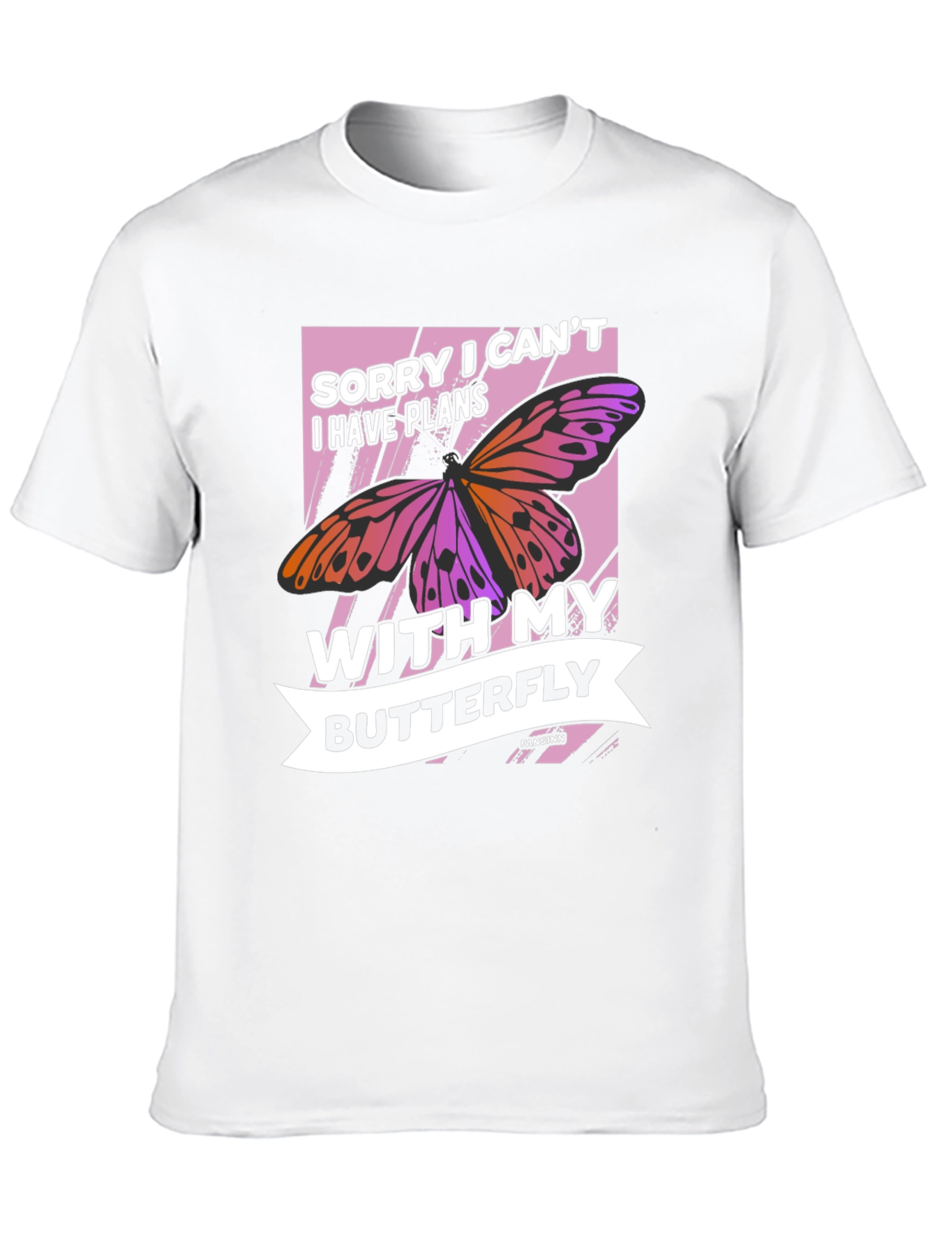 Butterfly Plans T-Shirt - Unique Graphic Tee