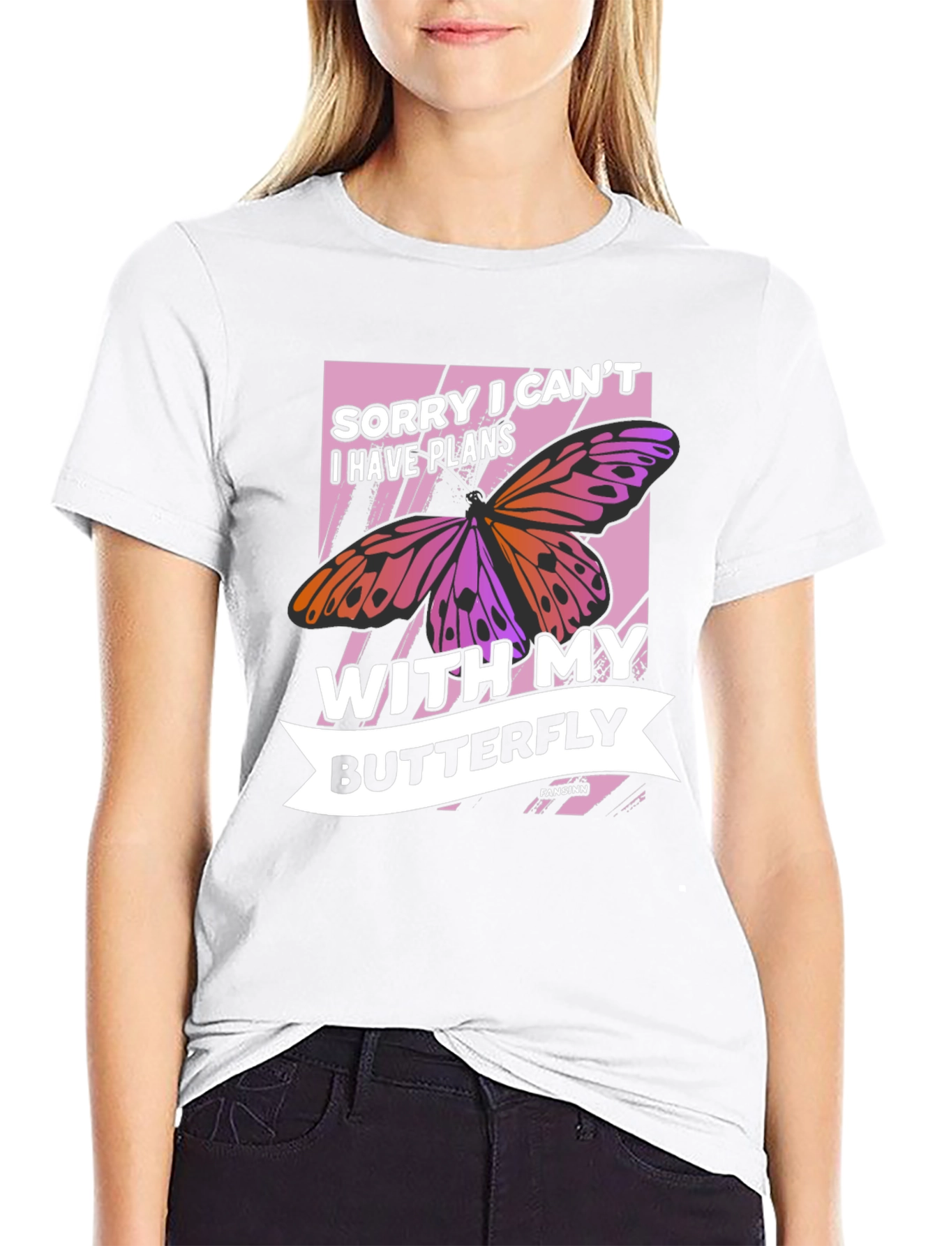 Butterfly Plans T-Shirt - Unique Graphic Tee