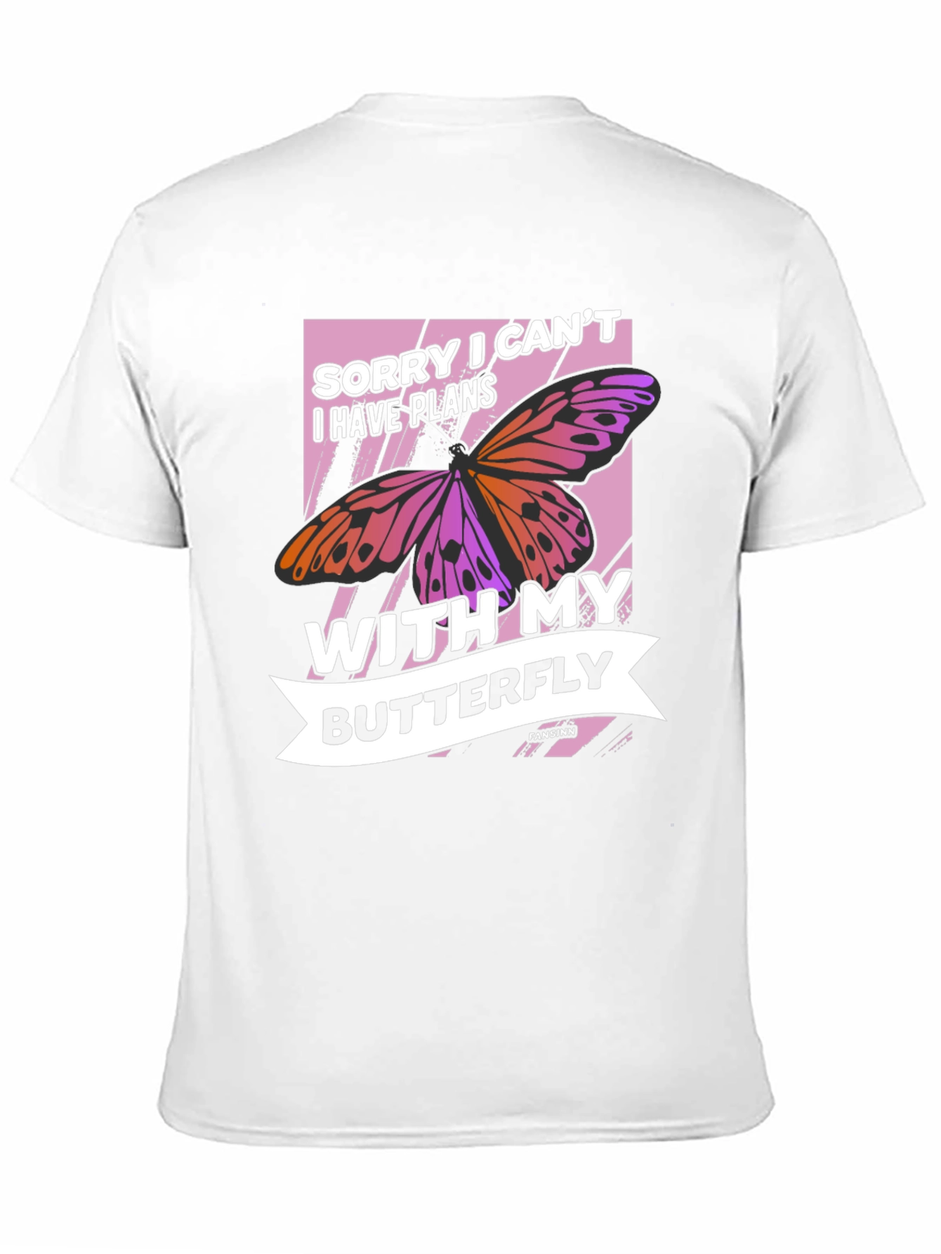 Butterfly Plans T-Shirt - Unique Graphic Tee