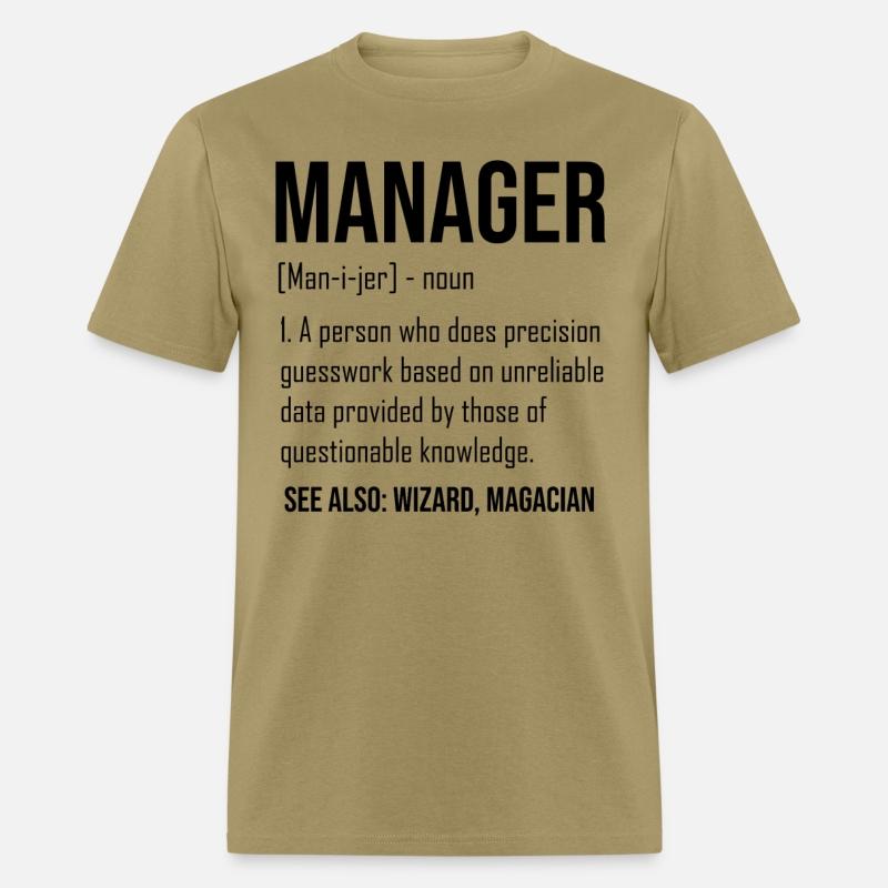 Humorous Manager Supervisor Administrator