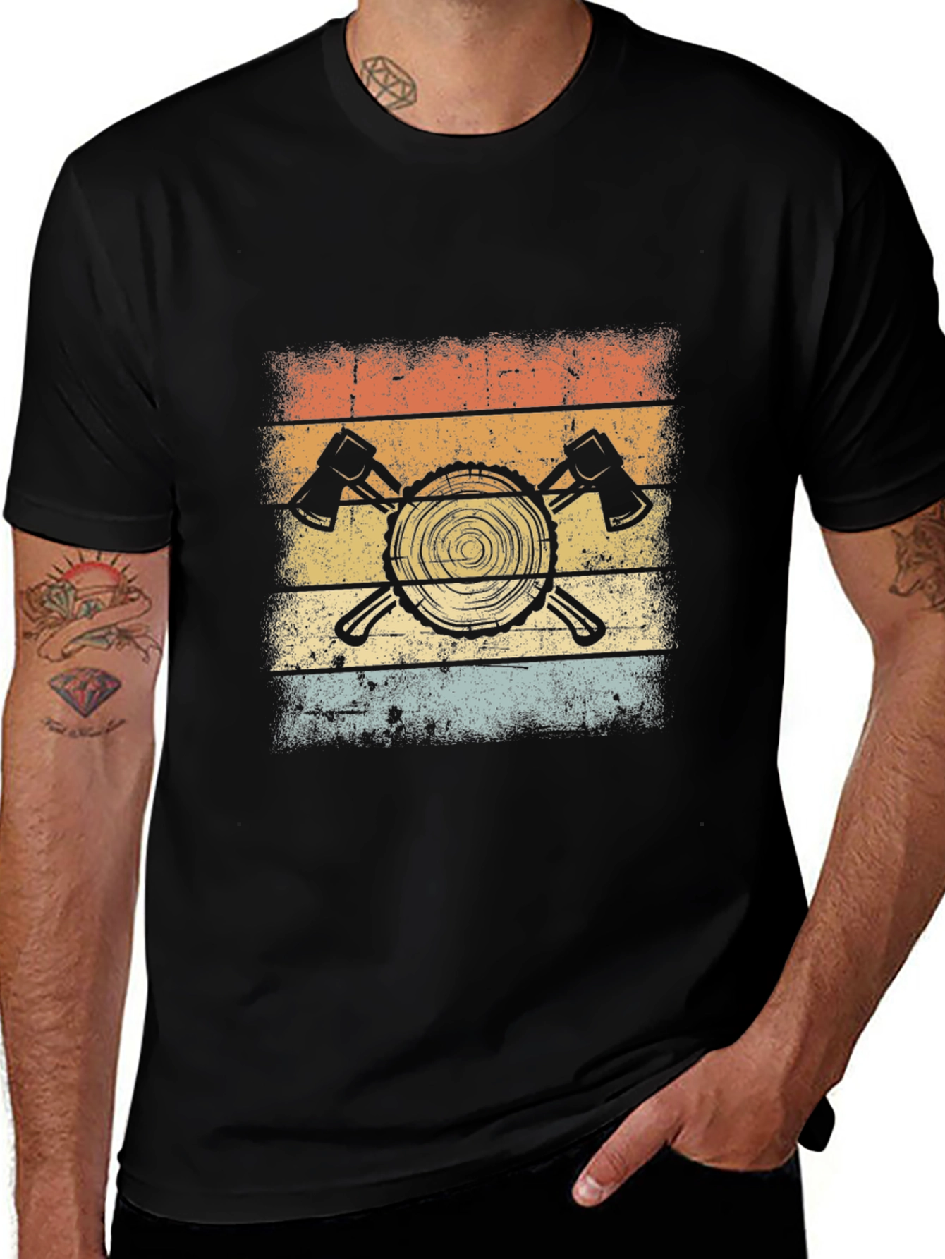 Retro Lumberjack T-Shirt