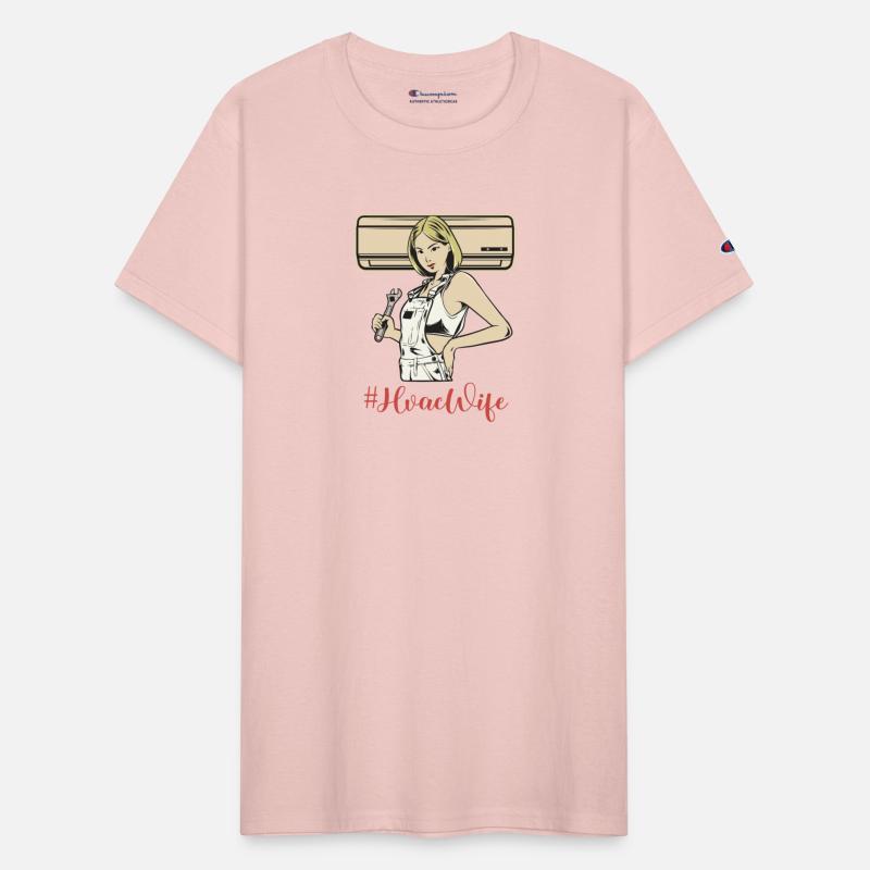 HVAC Wife Tech Technician Heating Cooling