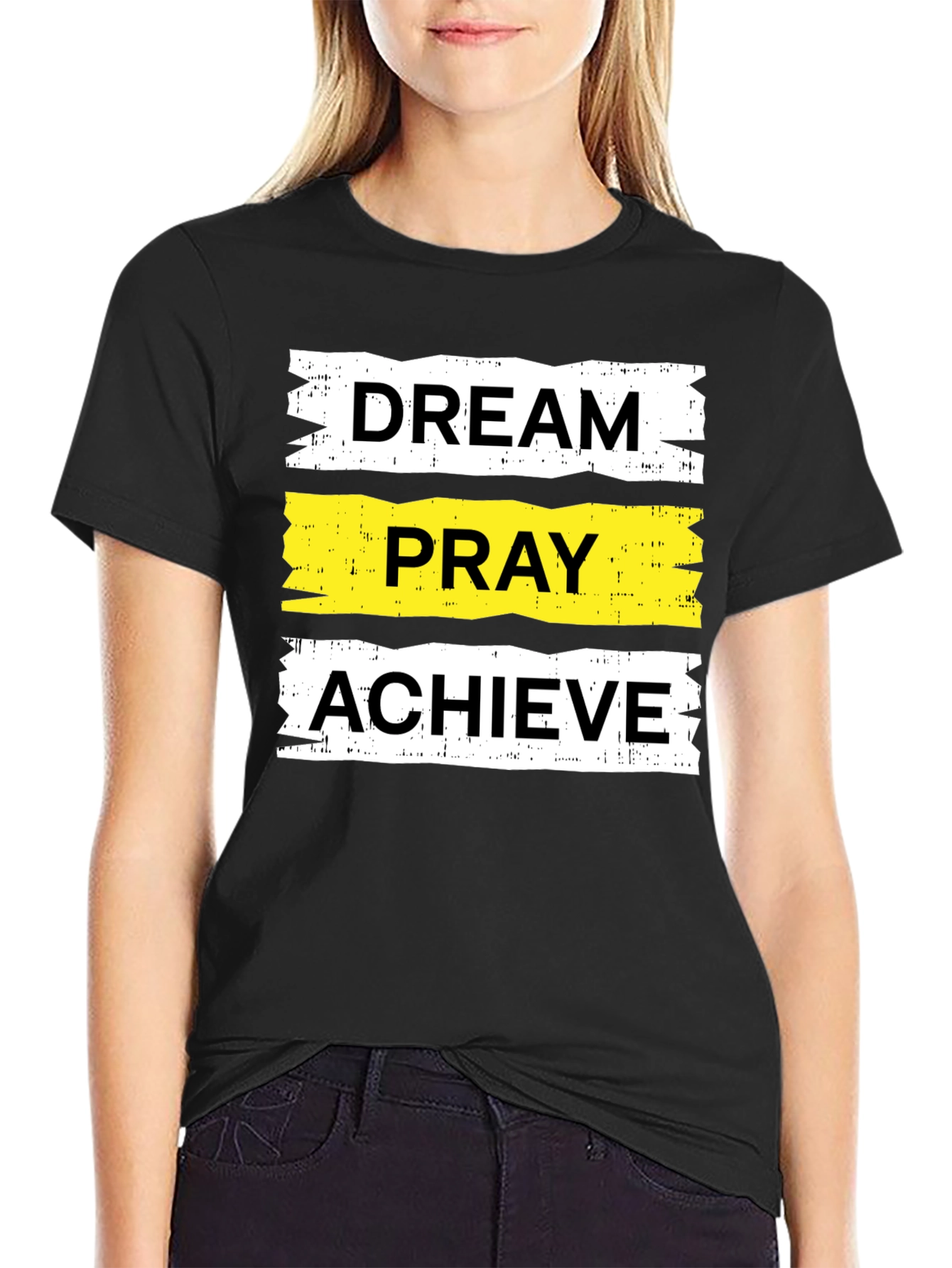 Dream Pray Achieve Graphic Tee