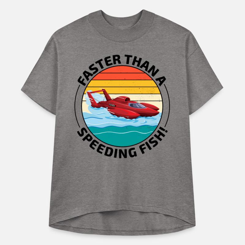 Hydroplane boat Humor: Faster than a Speeding Fish