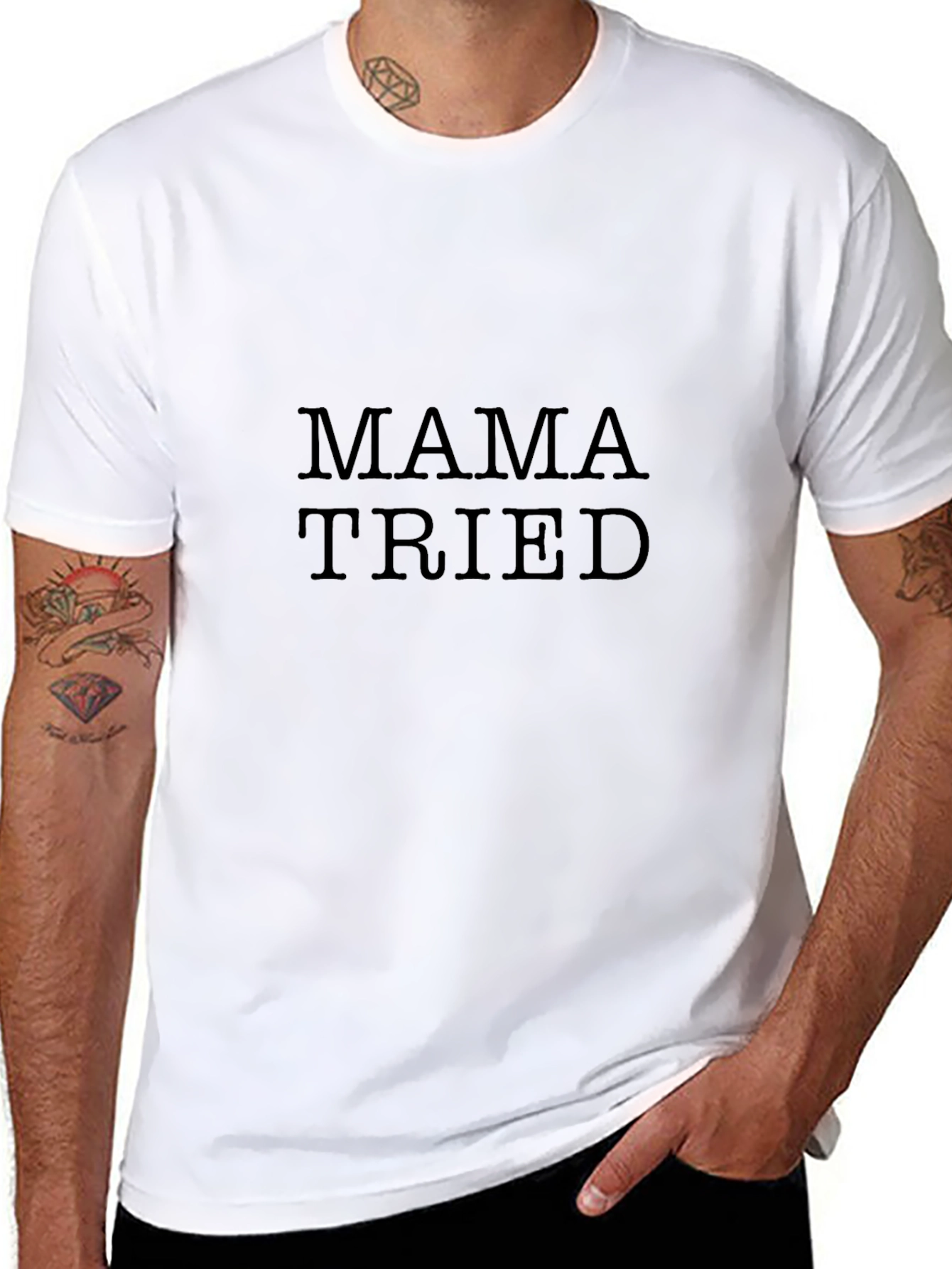 Mama Tried T-Shirt - Classic Black Tee