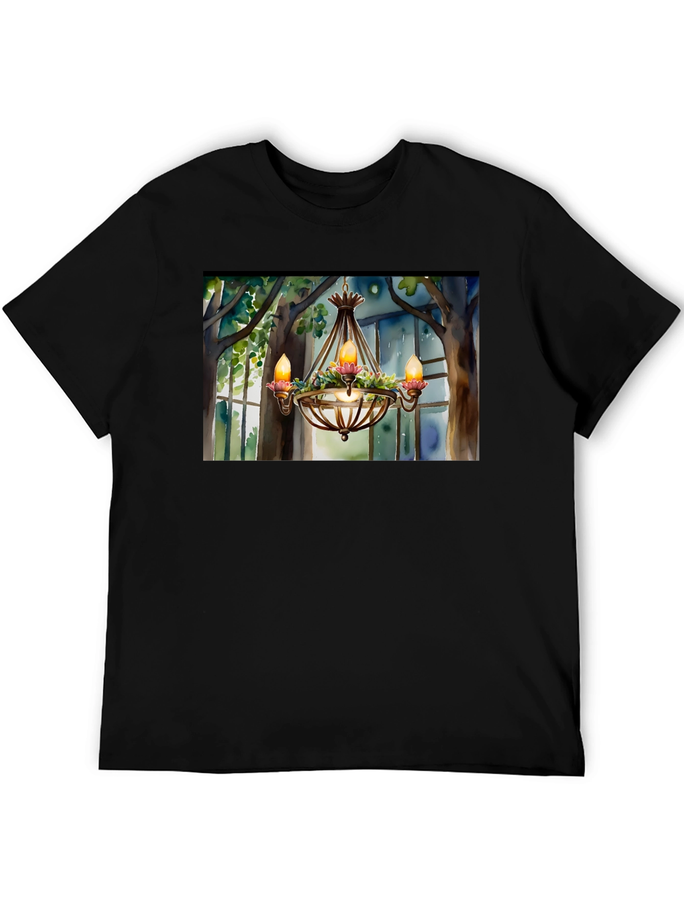 Chandelier T-Shirt - Elegant Design