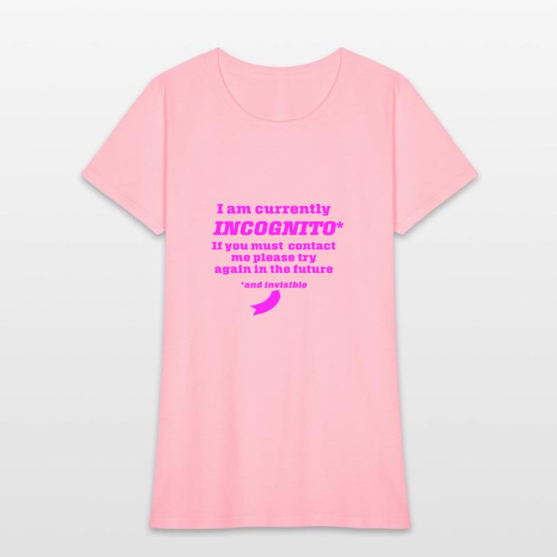 I am Incognito and Invisible