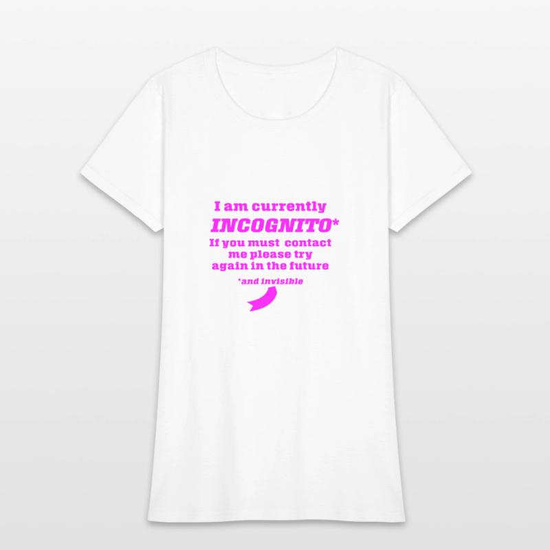 I am Incognito and Invisible