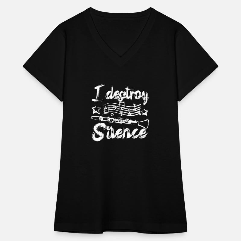 I destroy silence clarinetist