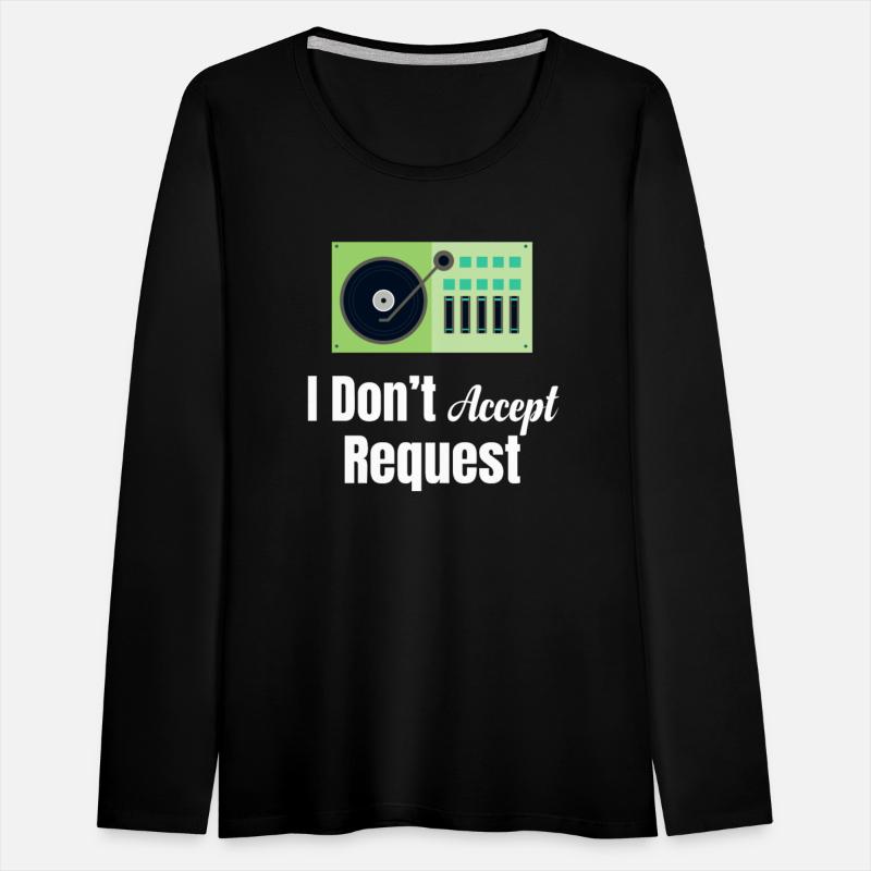 I Don't Accept Requests Funny DJ Headphones