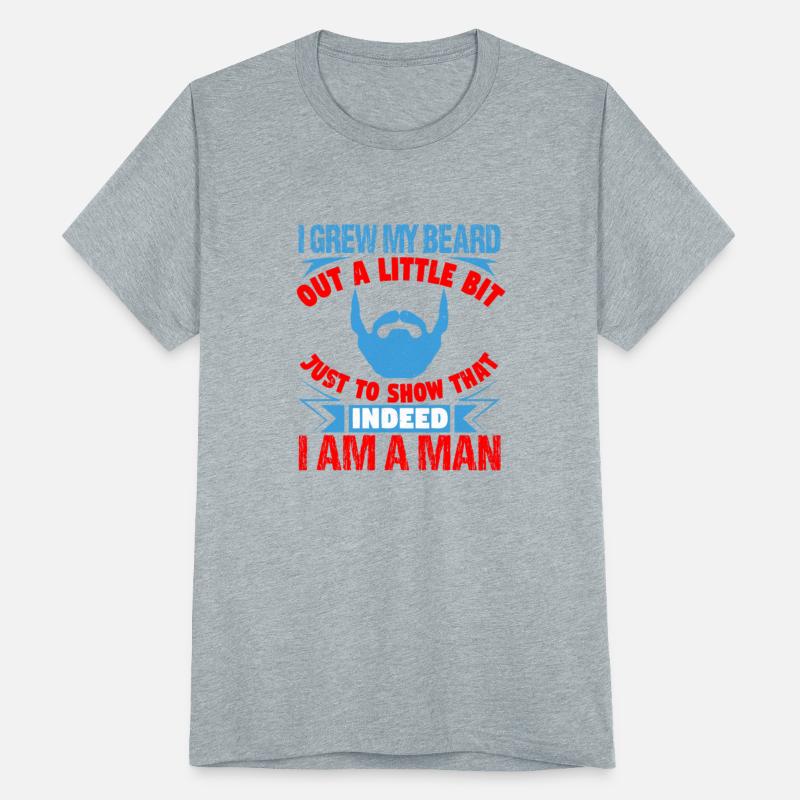 I grew my beard out a little bit just to show that