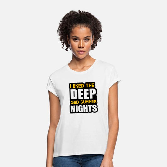 I LIKED THE DEEP, SAD SUMMER NIGHTS TSHIRT SHIRT