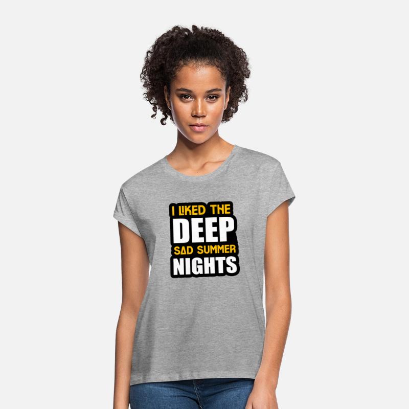 I LIKED THE DEEP, SAD SUMMER NIGHTS TSHIRT SHIRT