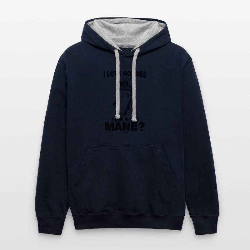 I love riding and horse