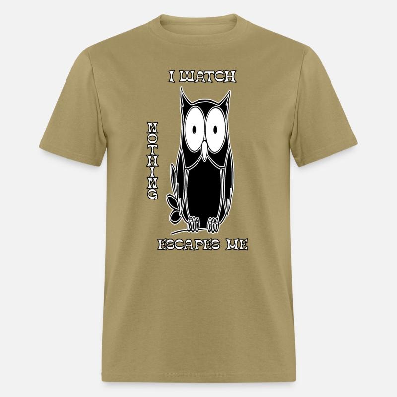 I watch, nothing escapes me