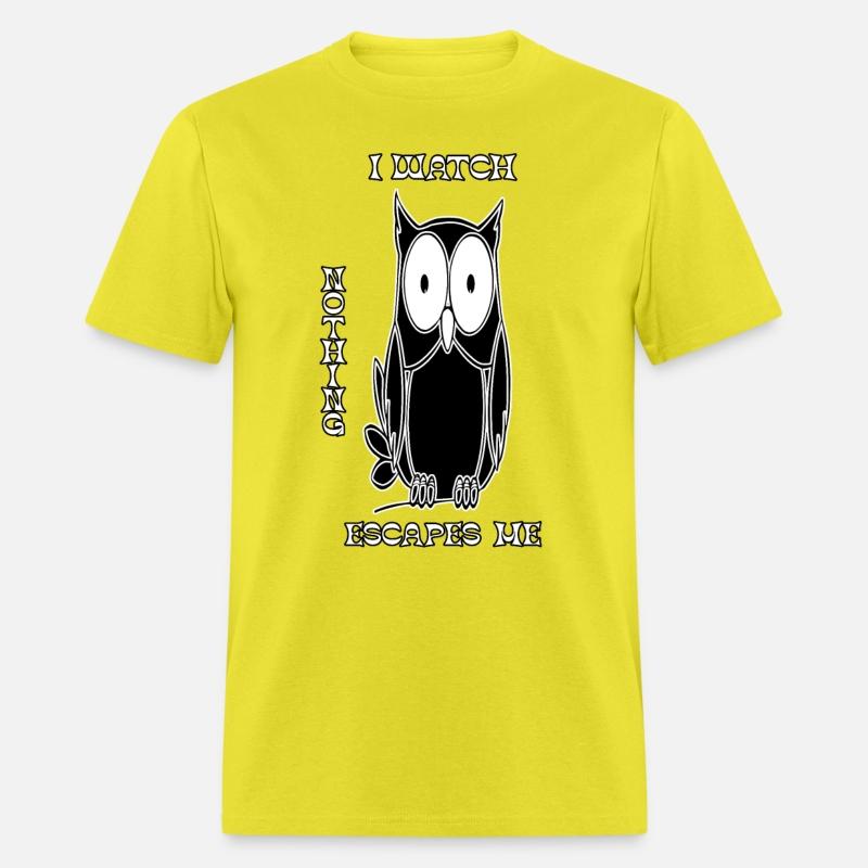 I watch, nothing escapes me