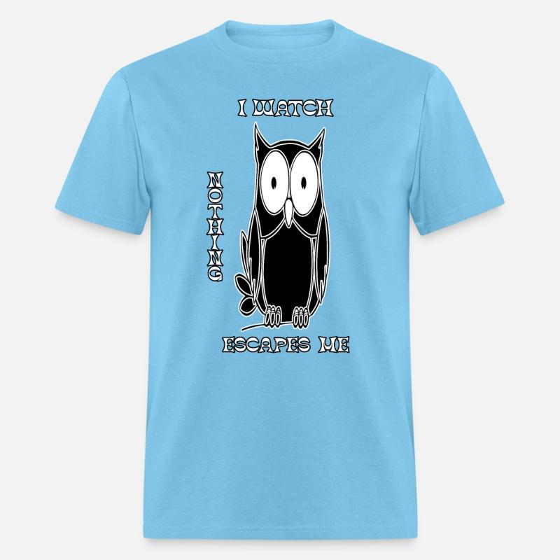 I watch, nothing escapes me