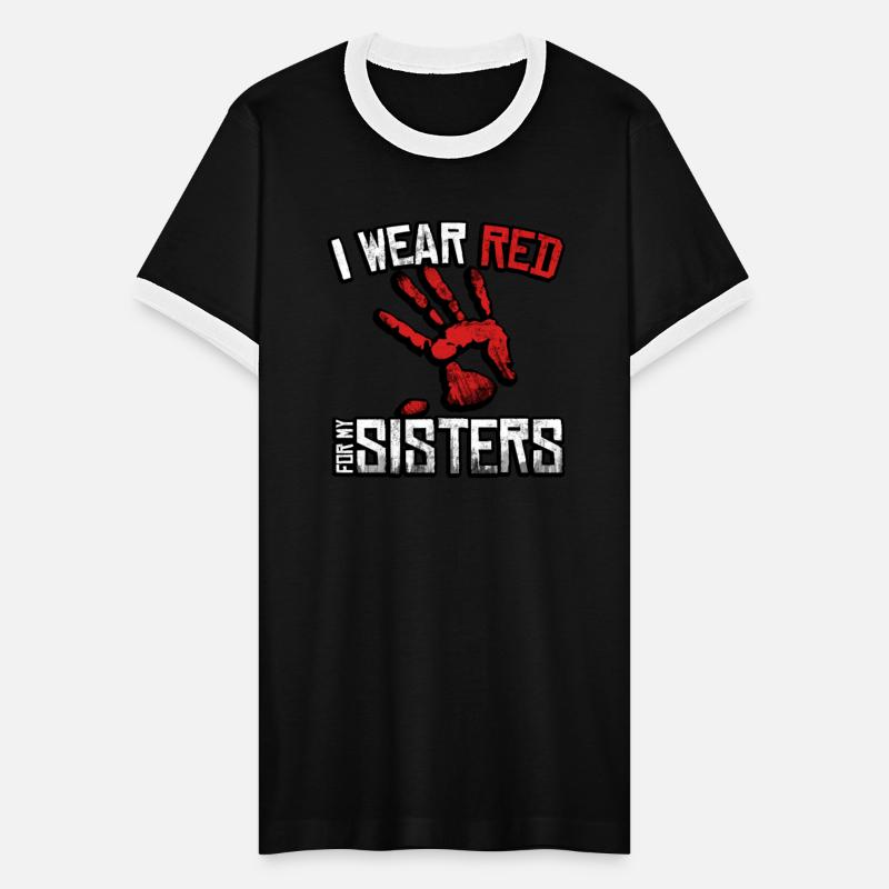 I Wear Red For My Sisters Native American MMIW