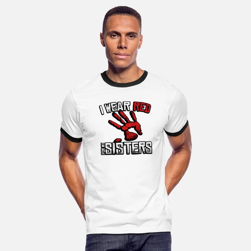 I Wear Red For My Sisters Native American MMIW