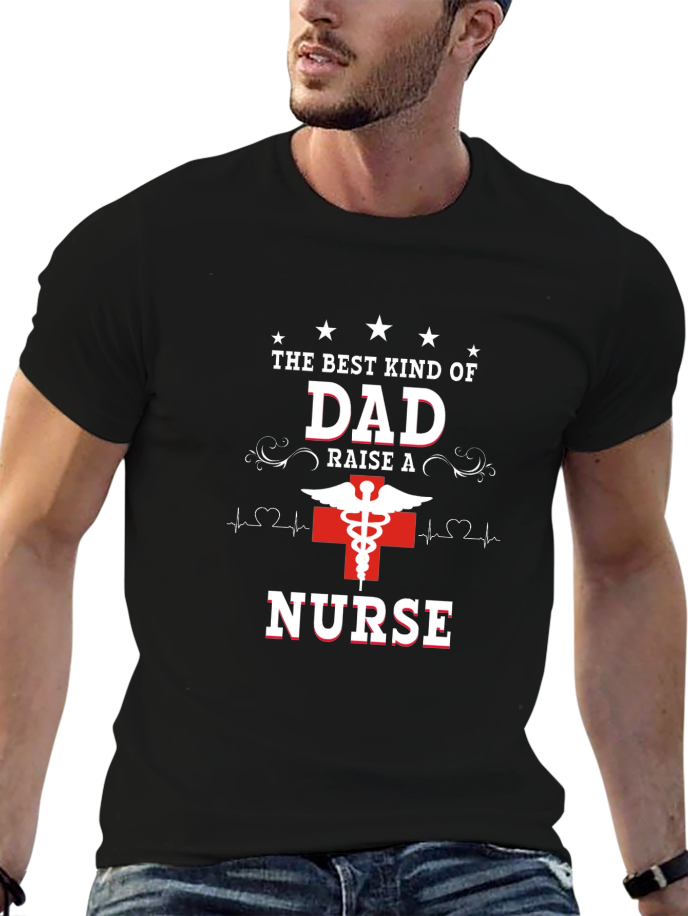 Dad Nurse T-Shirt - Best Kind of Dad
