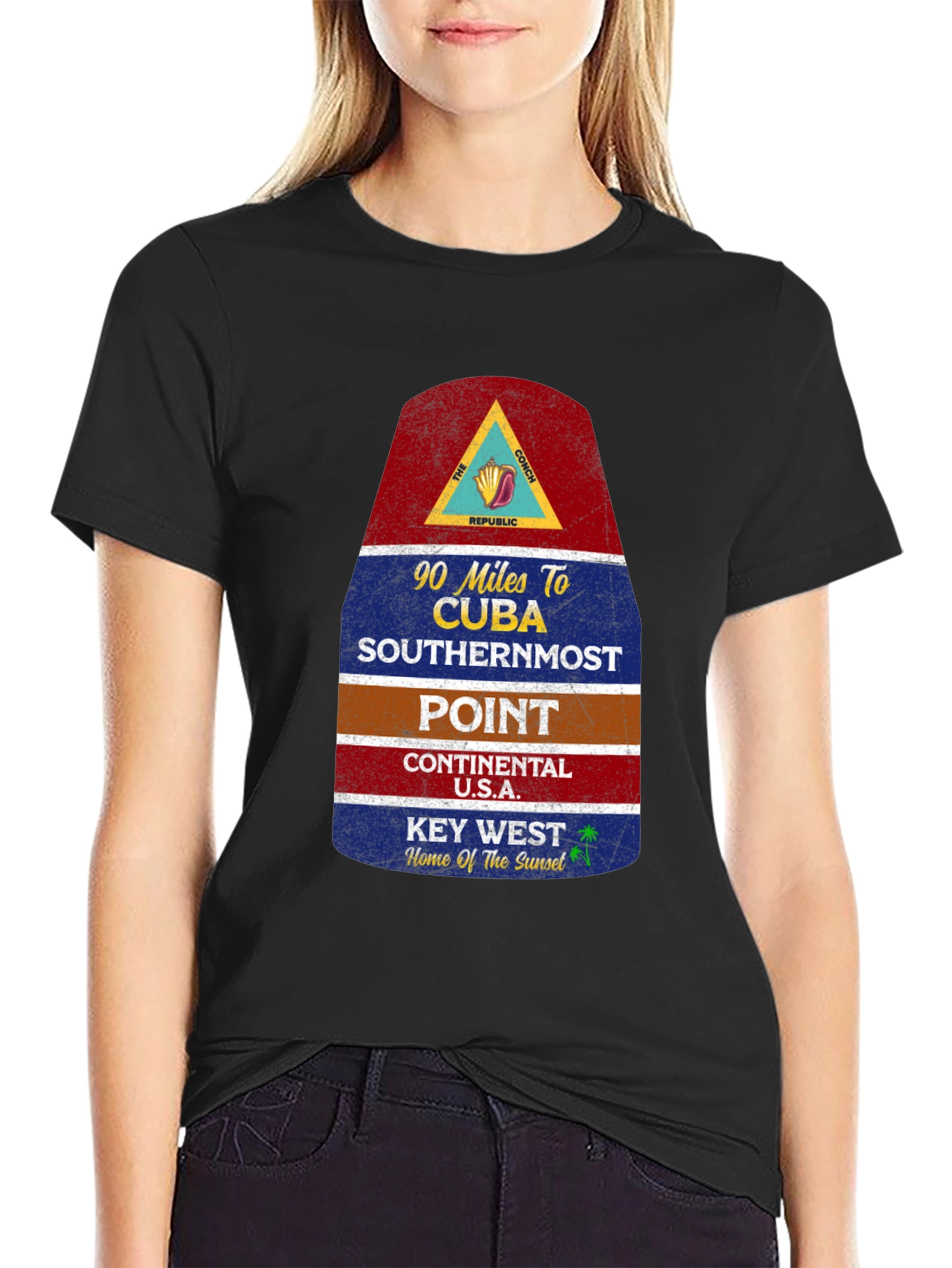 Key West Florida T-Shirt Southernmost Point Tee