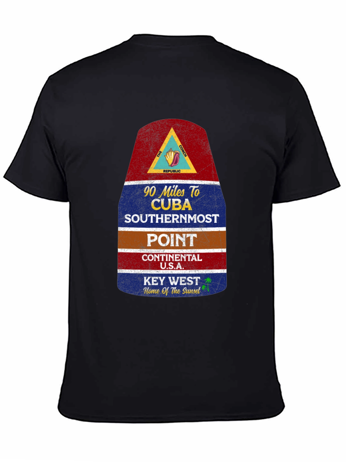 Key West Florida T-Shirt Southernmost Point Tee