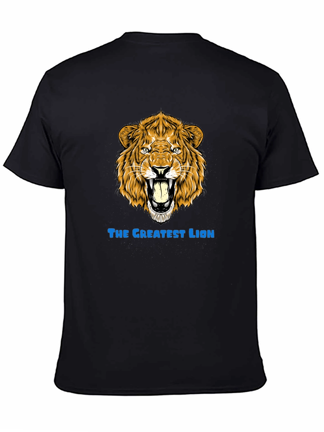 The Greatest Lion Graphic T-Shirt - Bold Design