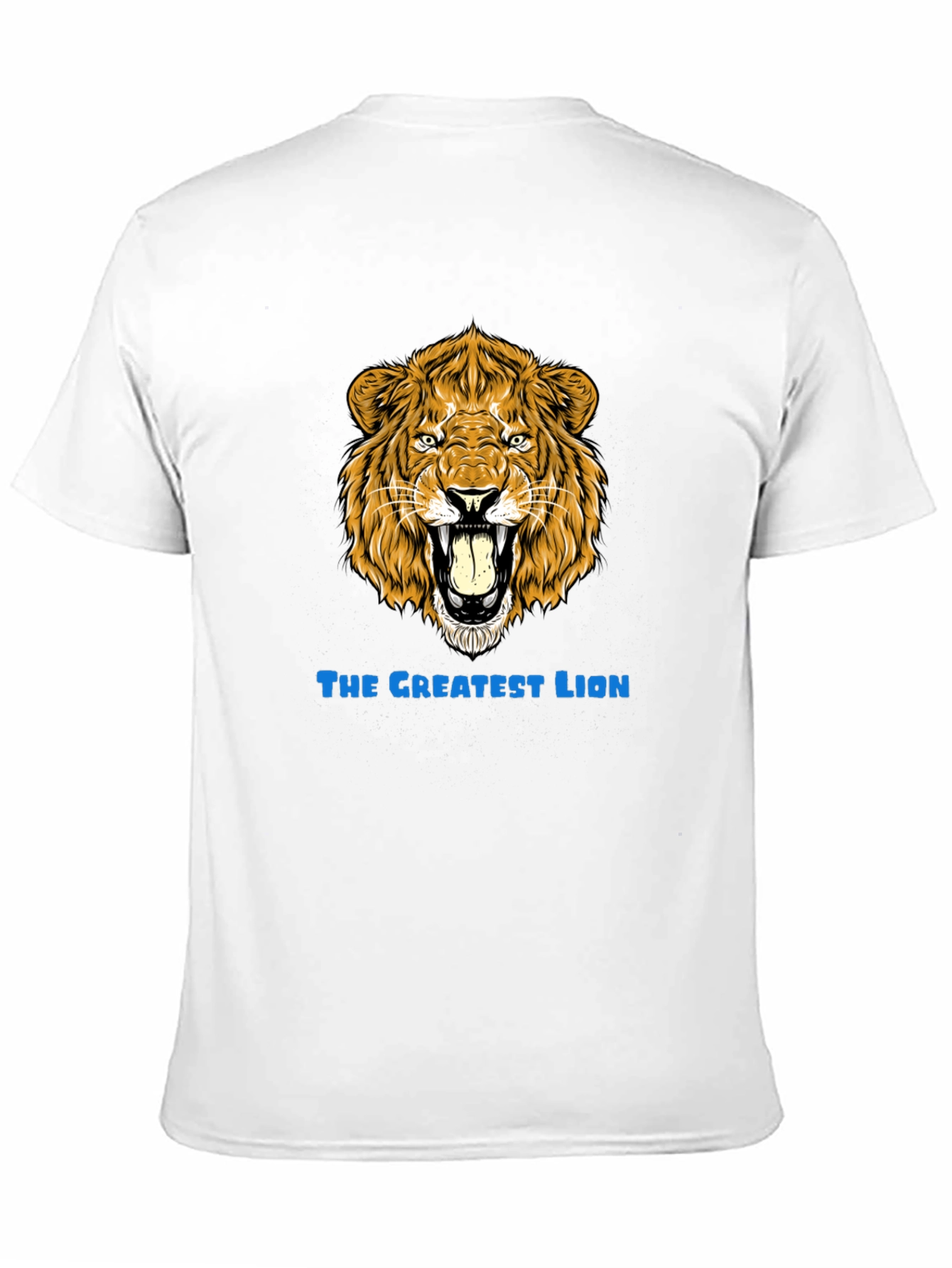 The Greatest Lion Graphic T-Shirt - Bold Design