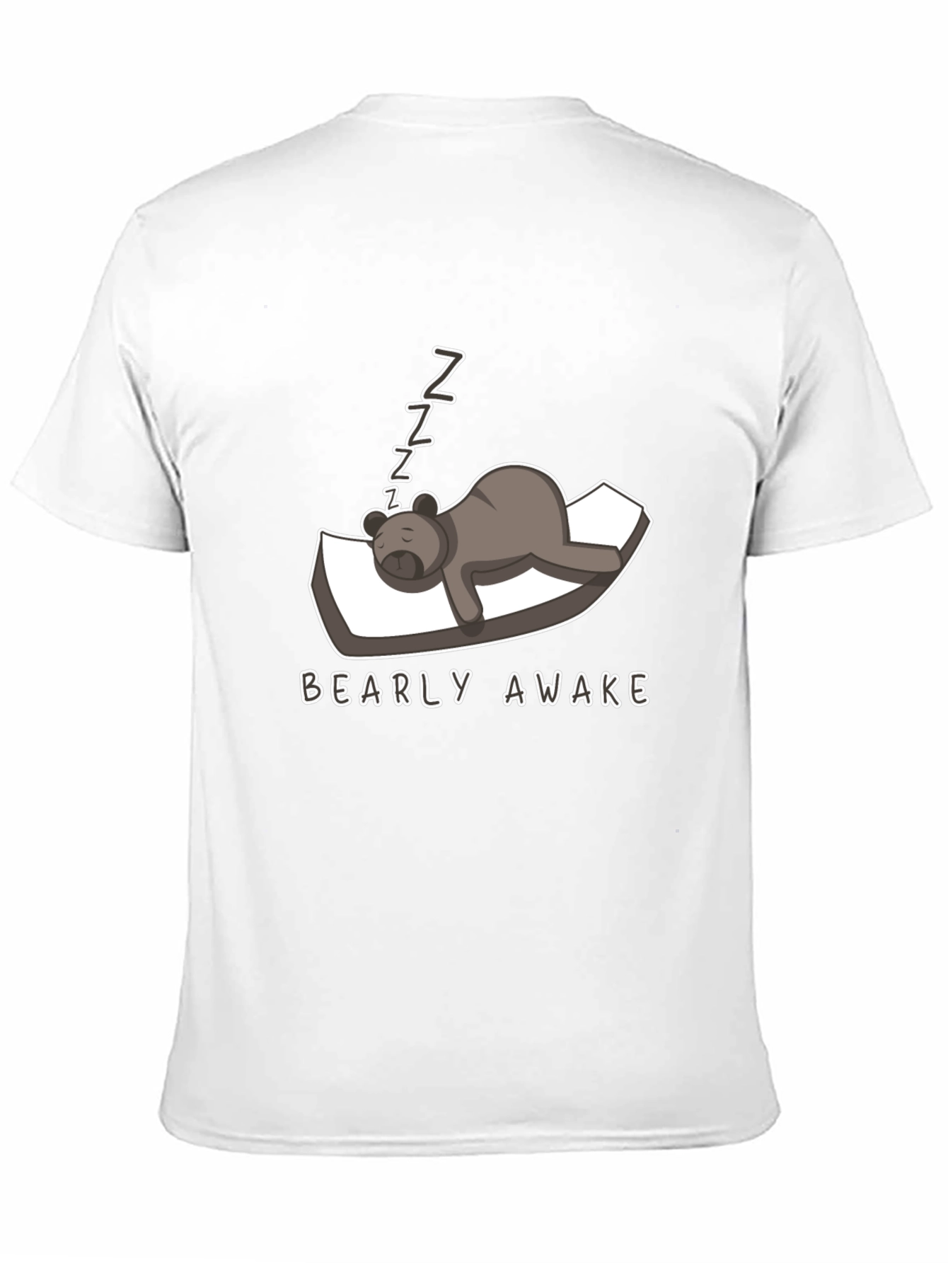 Bearly Awake T-Shirt - Funny Sleeping Bear Tee