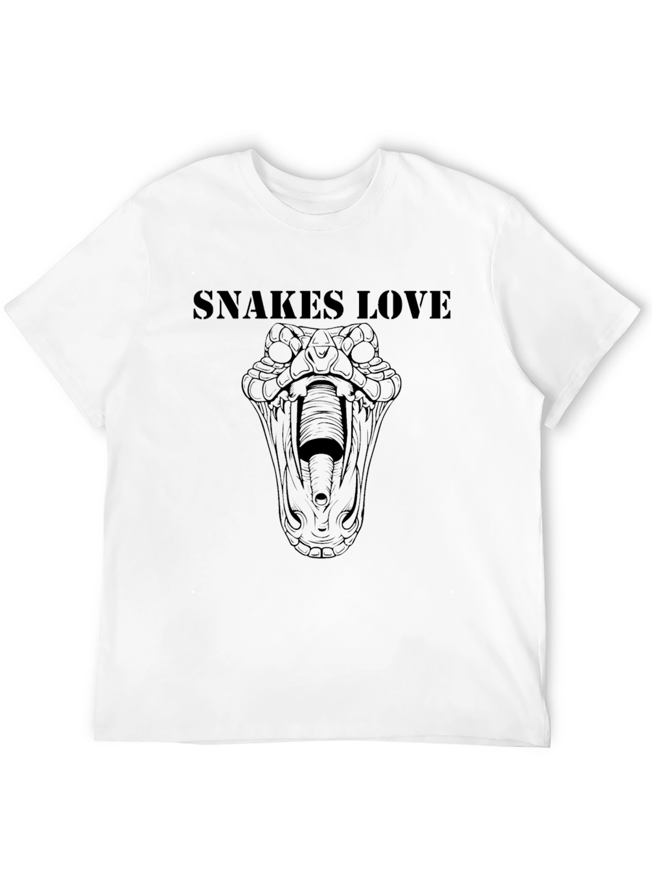 Snakes Love Graphic T-Shirt